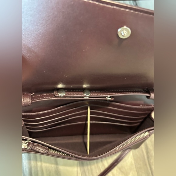 COACH X DISNEY Foldover Crossbody W/ Snow White And The Seven Dwarfs Gems Print💎 - Picture 8 of 14